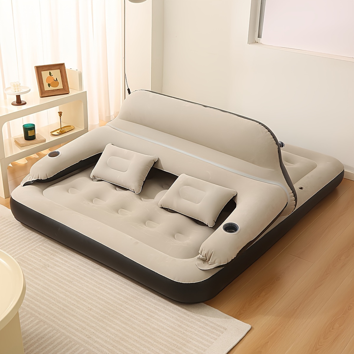 1pc air mattress inflatable bed     and       sofa bed   for   details 3