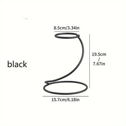 1pc hand stand vintage coffee hand pot metal stand drip cup holder universal