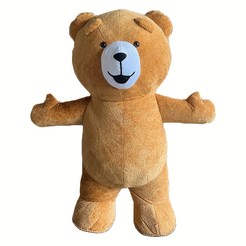 Cute Bear Bear Mascot Costume  For Adults Perfect For Halloween,  Christmas, Fancy Parties, Festivals, And Carnivals From Happiness5678,  $182.74