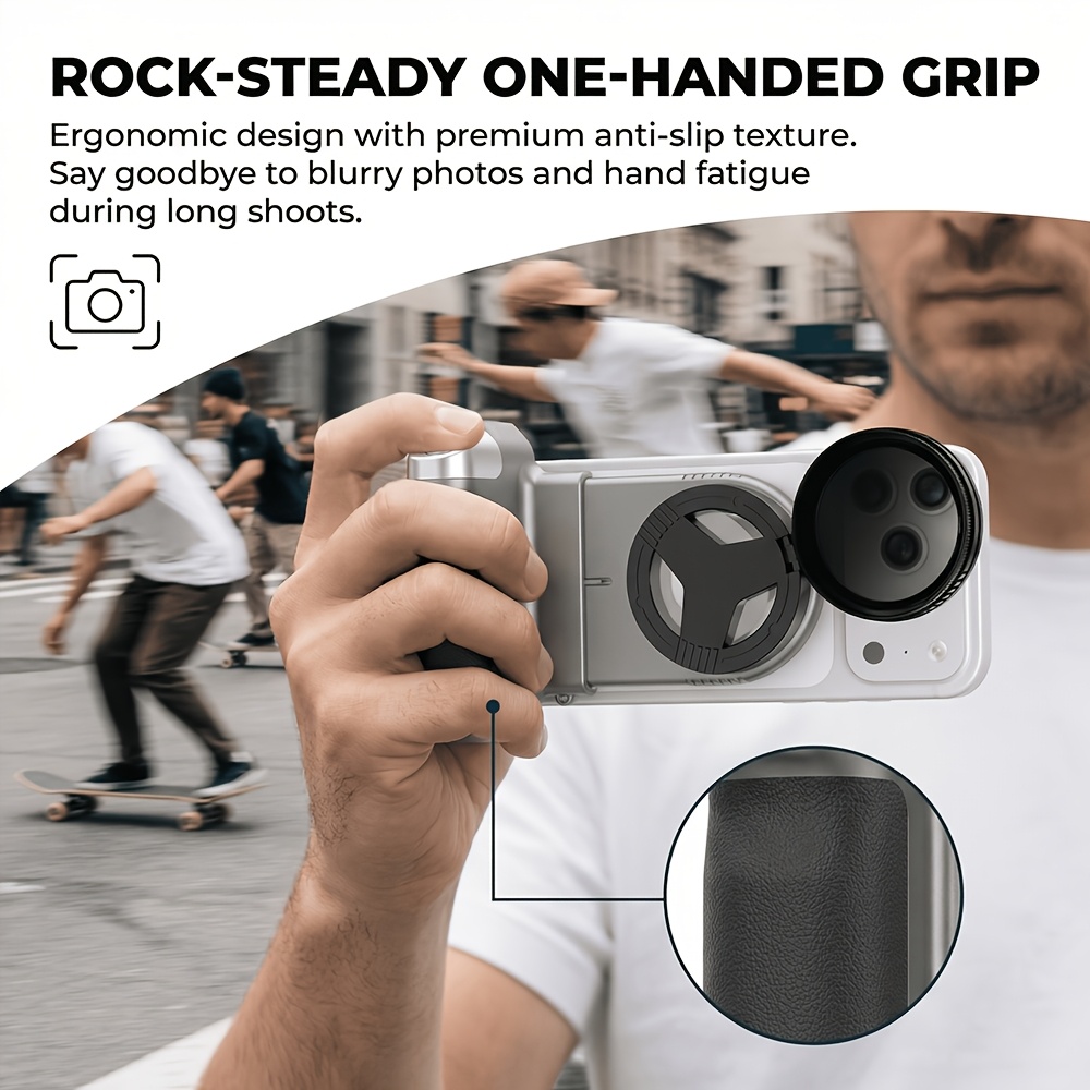 Magnetic Phone Stabilizer and CPL Filter Master Set