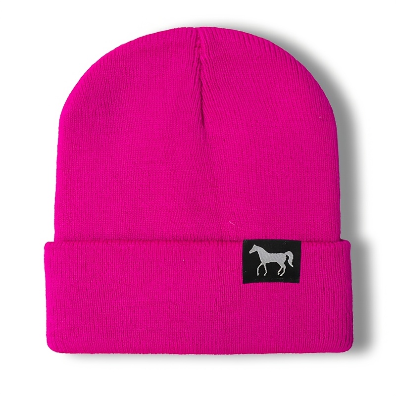 TEMU Unisex Beanie Hat, Warm And Windproof, Soft And Comfortable Fashionable Brimless For Men And Women Suitable For Cold Autumn And Winter