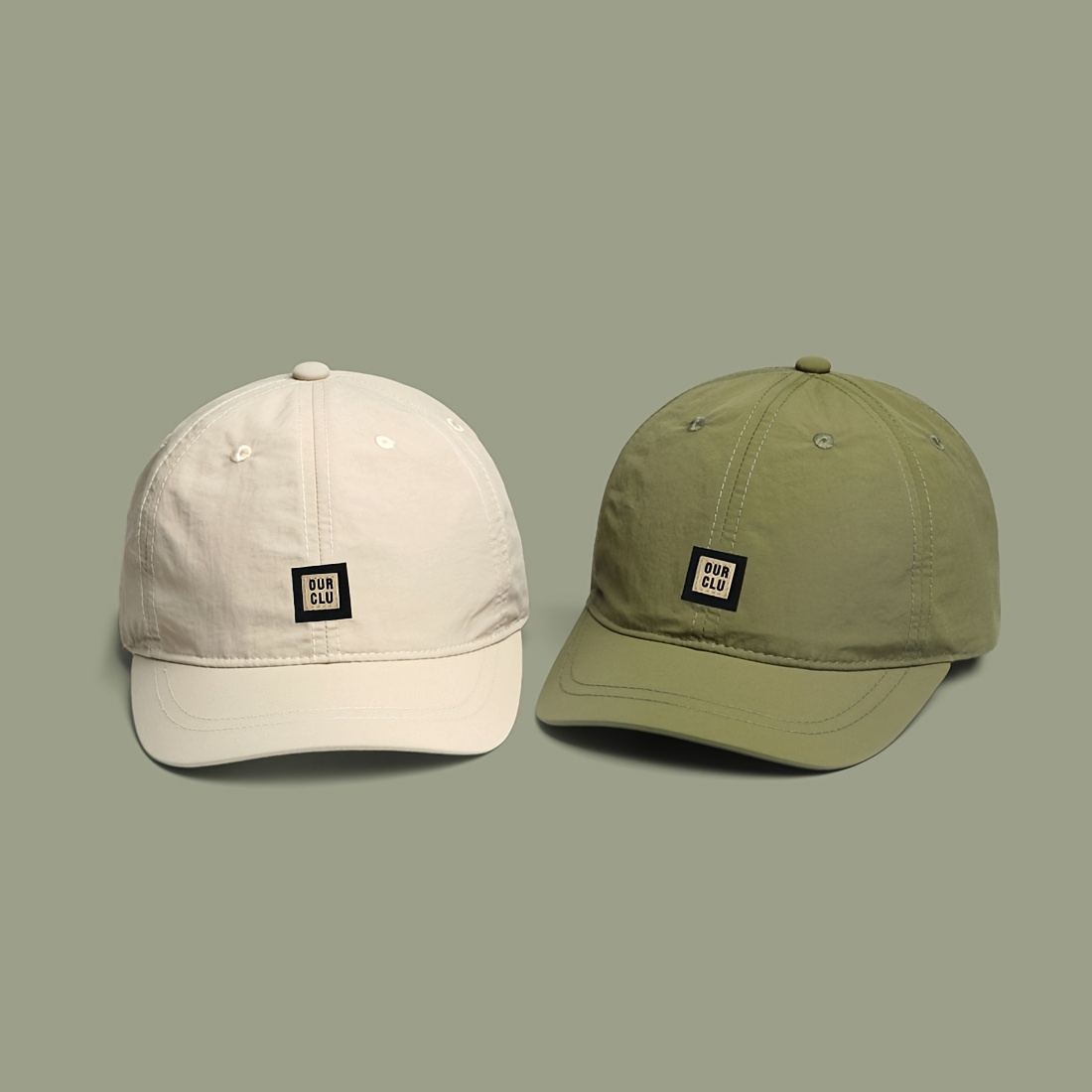 Outdoor American Short Brim Hat, Vintage Baseball Cap