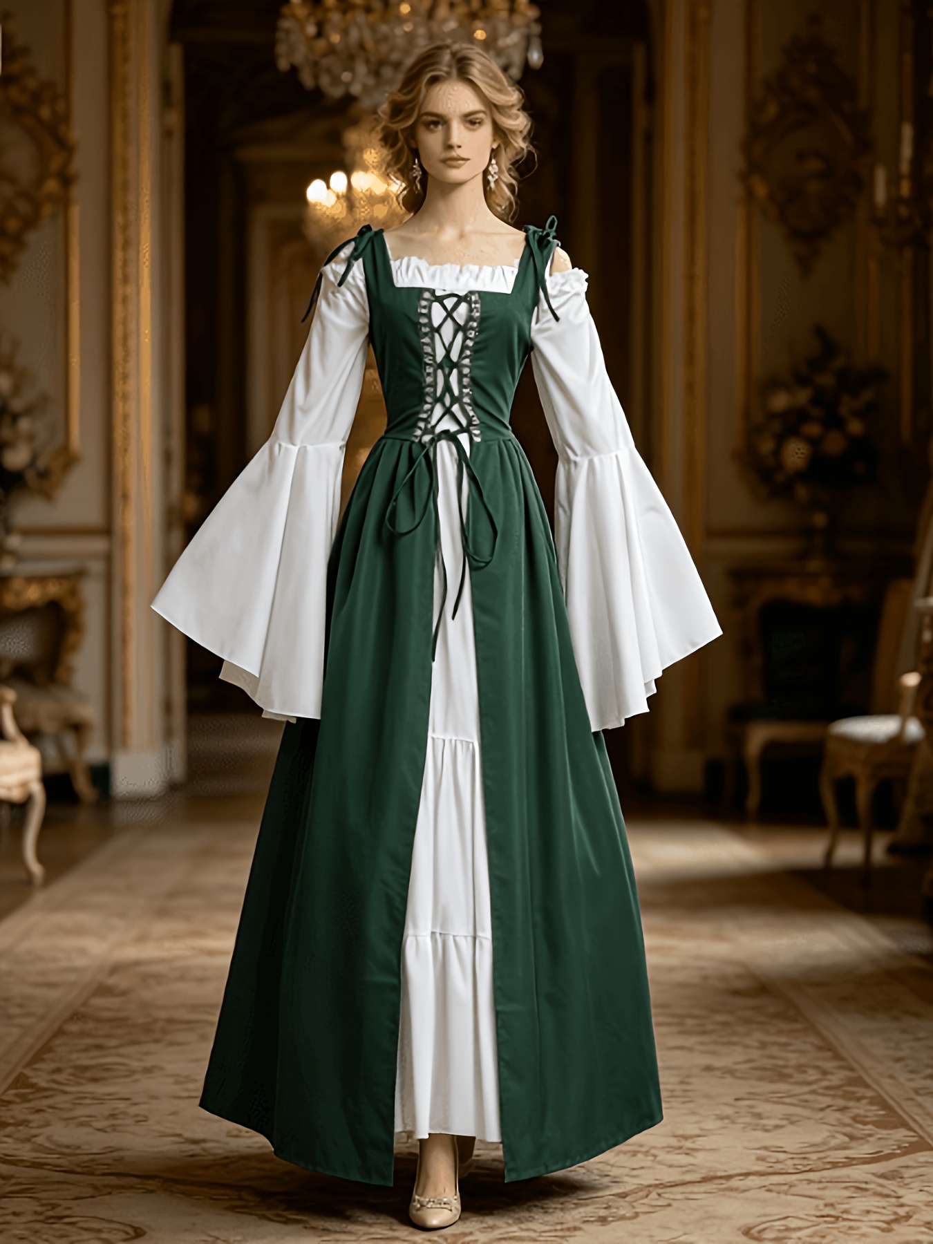 adult queen renaissance fair dress temu medieval dress sold on Temu United States