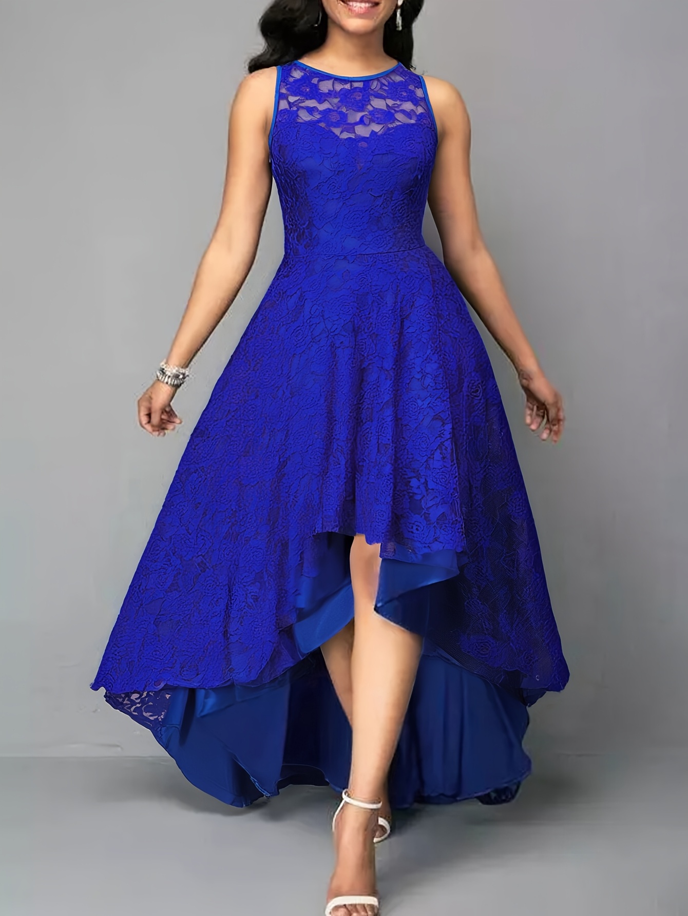 long dresses for summer Maxi Dress line silhouette Ankle Dark Red Dresses for 2021 BRIDESMAID Color:BLACK GAUZE