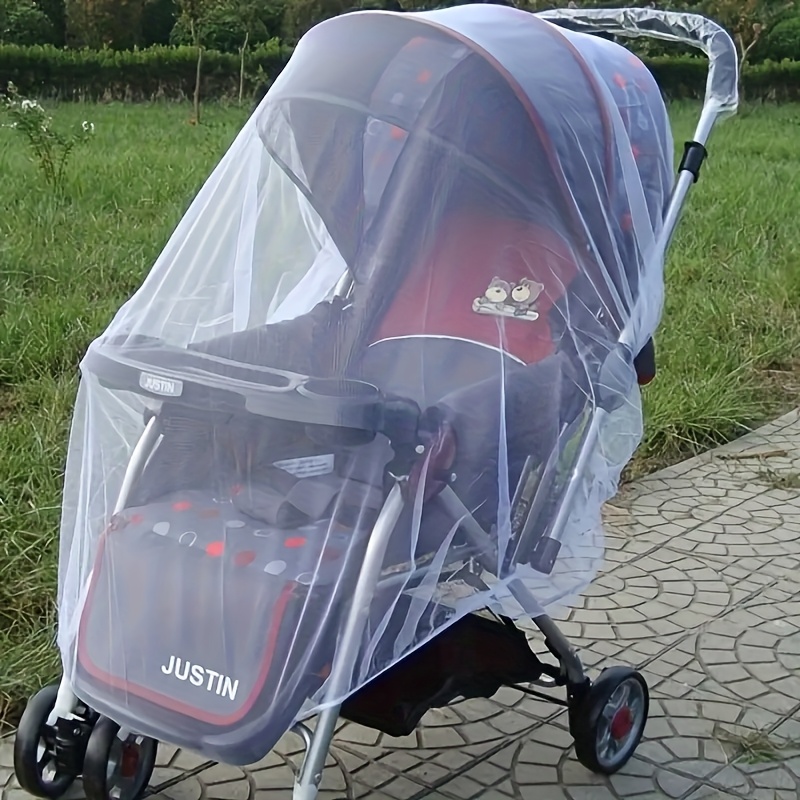 Stroller Mosquito Net, Stroller Insect Netting, Safety Protection, Breathable Material - Stroller Accessories