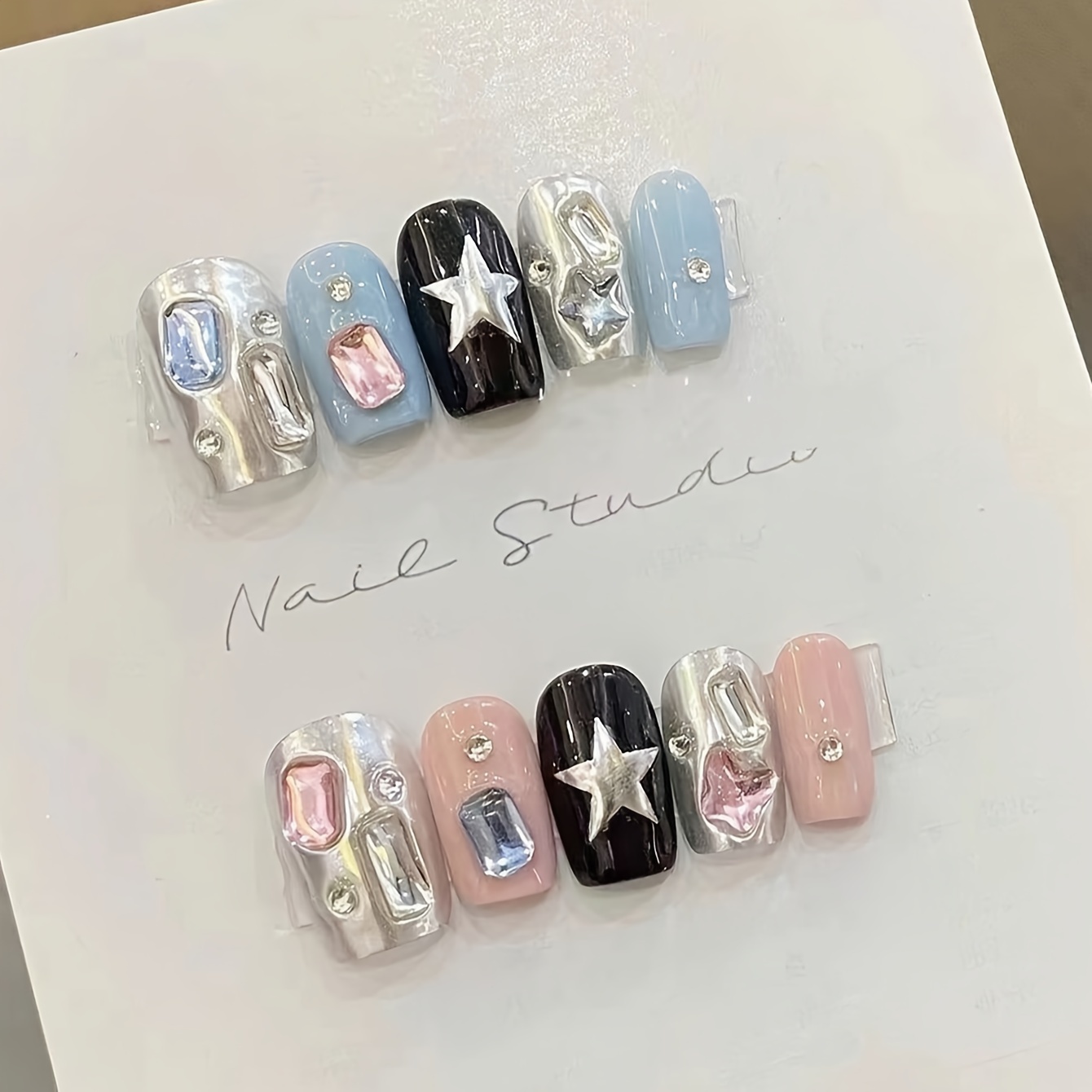 

10pcs -end Fake , Women's