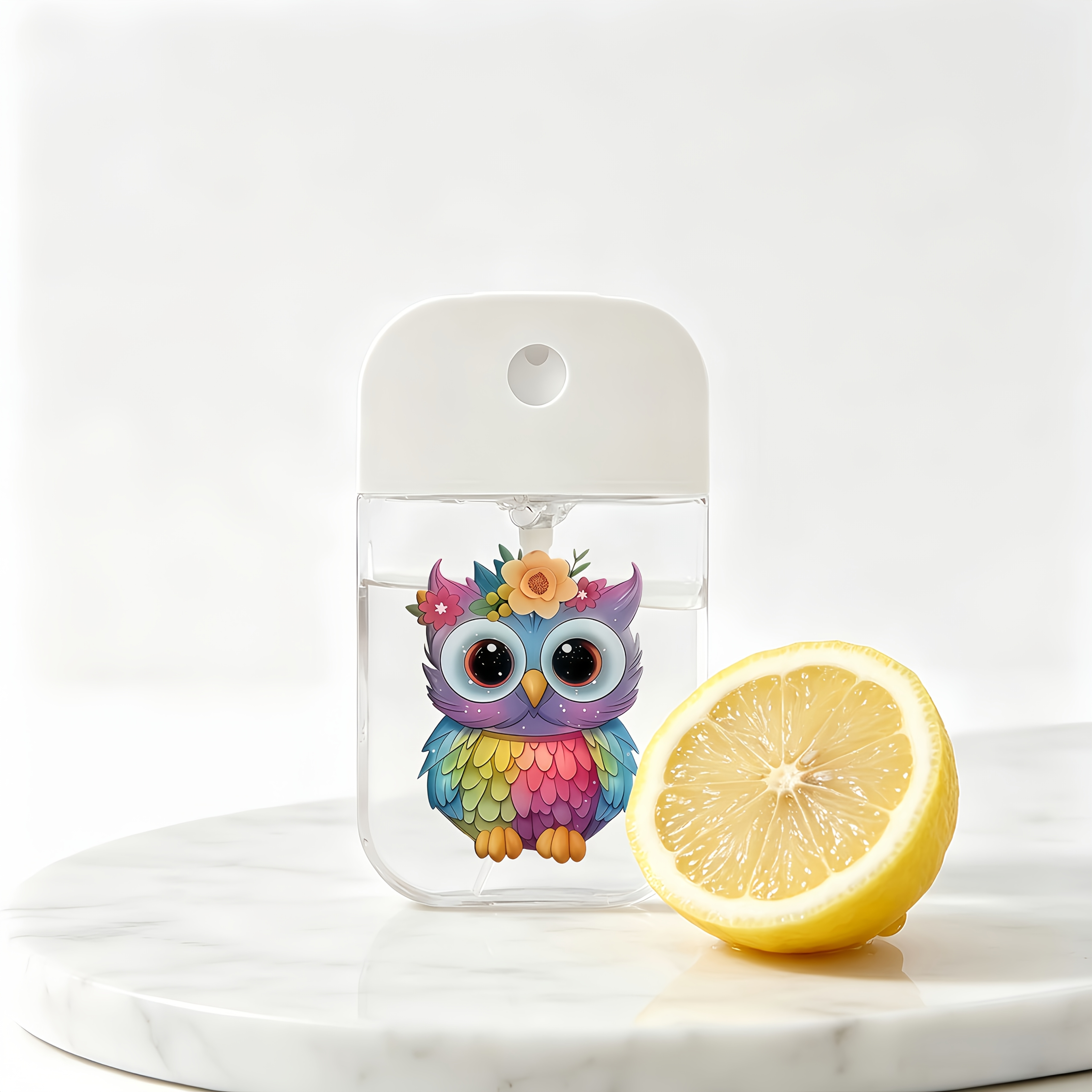 TEMU Vaporisateur avec impression de avec couronne - Un vaporisateur de voyage compact et portable de 50 ml, idéal pour et les voyages | Design de