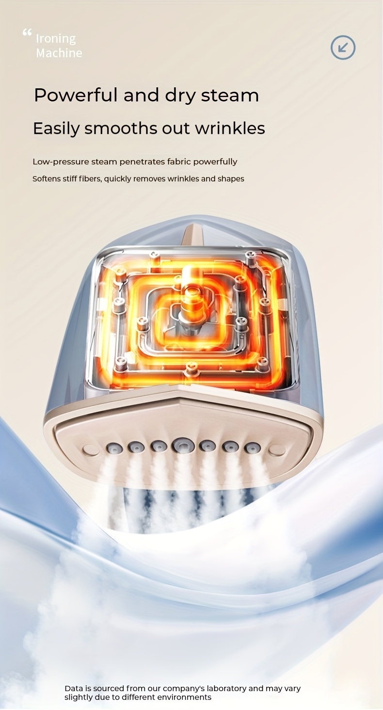 this handheld garment steamer with a steam brush is foldable for   making it   for removing wrinkles at home and while traveling new model for 2025 Product details 4