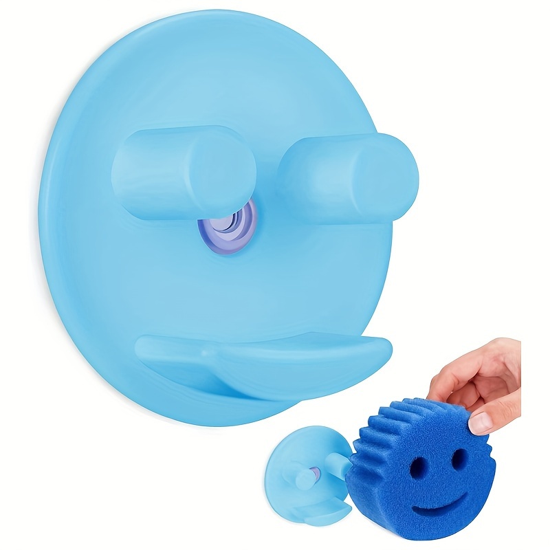 

Kitchen Sink Sponge Holder Bathroom Sink Suction Cup Storage No Drilling