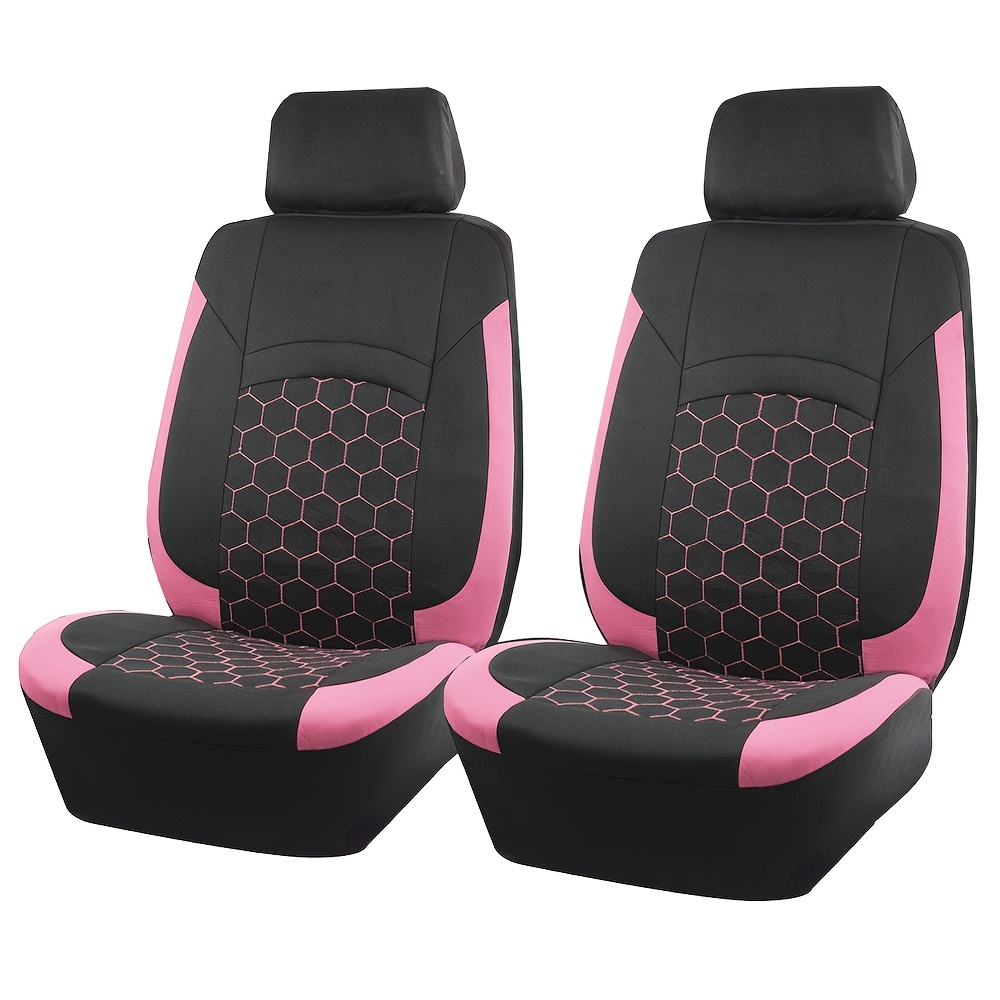 TEMU Seat Honeycomb Polyester Car Seat Covers