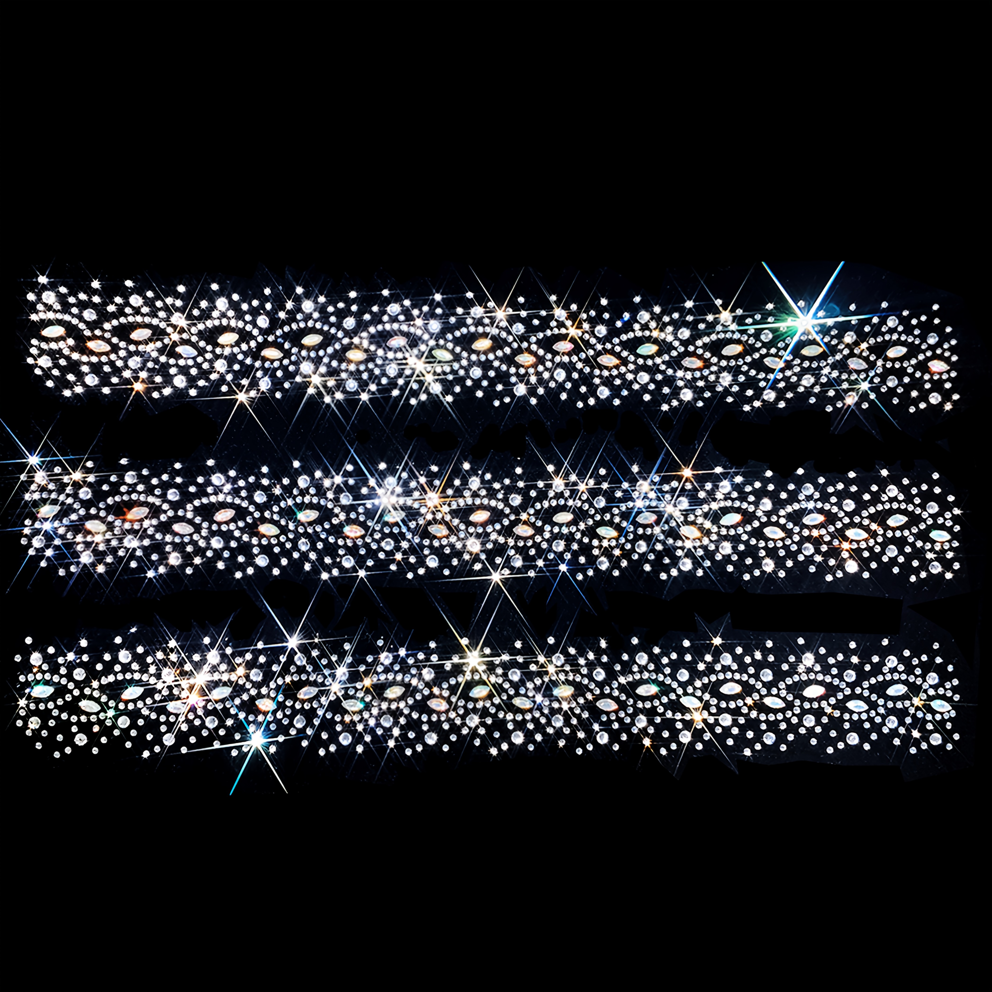 1 Yard Elegant Floral Rhinestone Heat Transfer Patch, Rhinestone Hotfix Crystal Rhinestones, Polka , Glass Rhinestone, Rhinestone Appliqué For Clothing, Coat, Skirti Deenie Jacket, Cushions