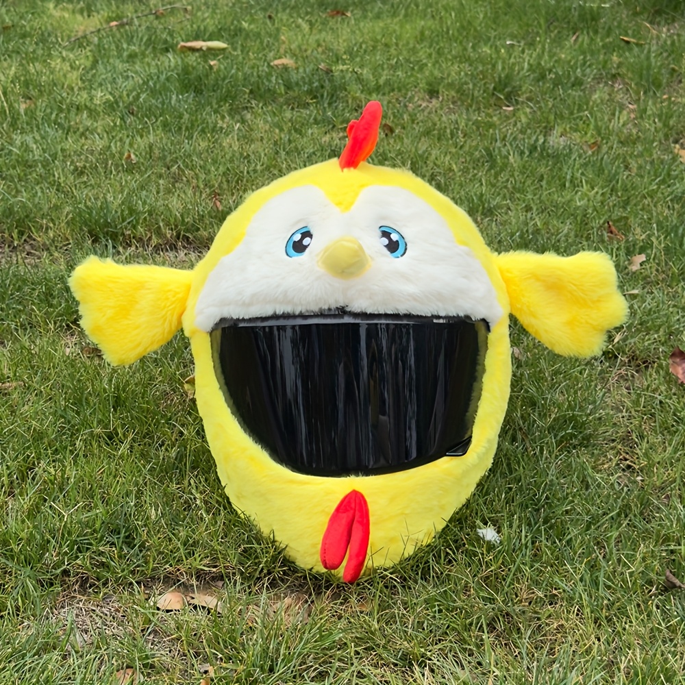 Housse De Casque Moto Père Noël - Taille Unique, Polaire Douce, Protection Anti-rayures - Rouge (sans Casque)