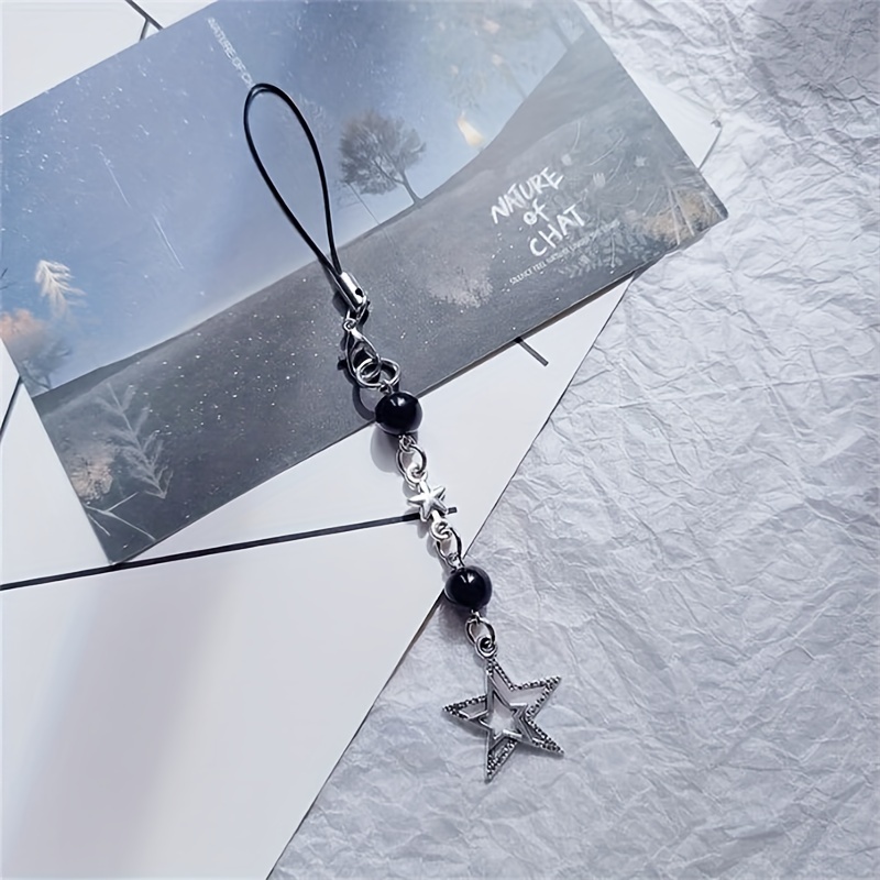 

A Stylish And Simple Phone Lanyard Y2k Metal Mobile Phone Lanyard For Women Mobile Phone Chain Keychain Pendant