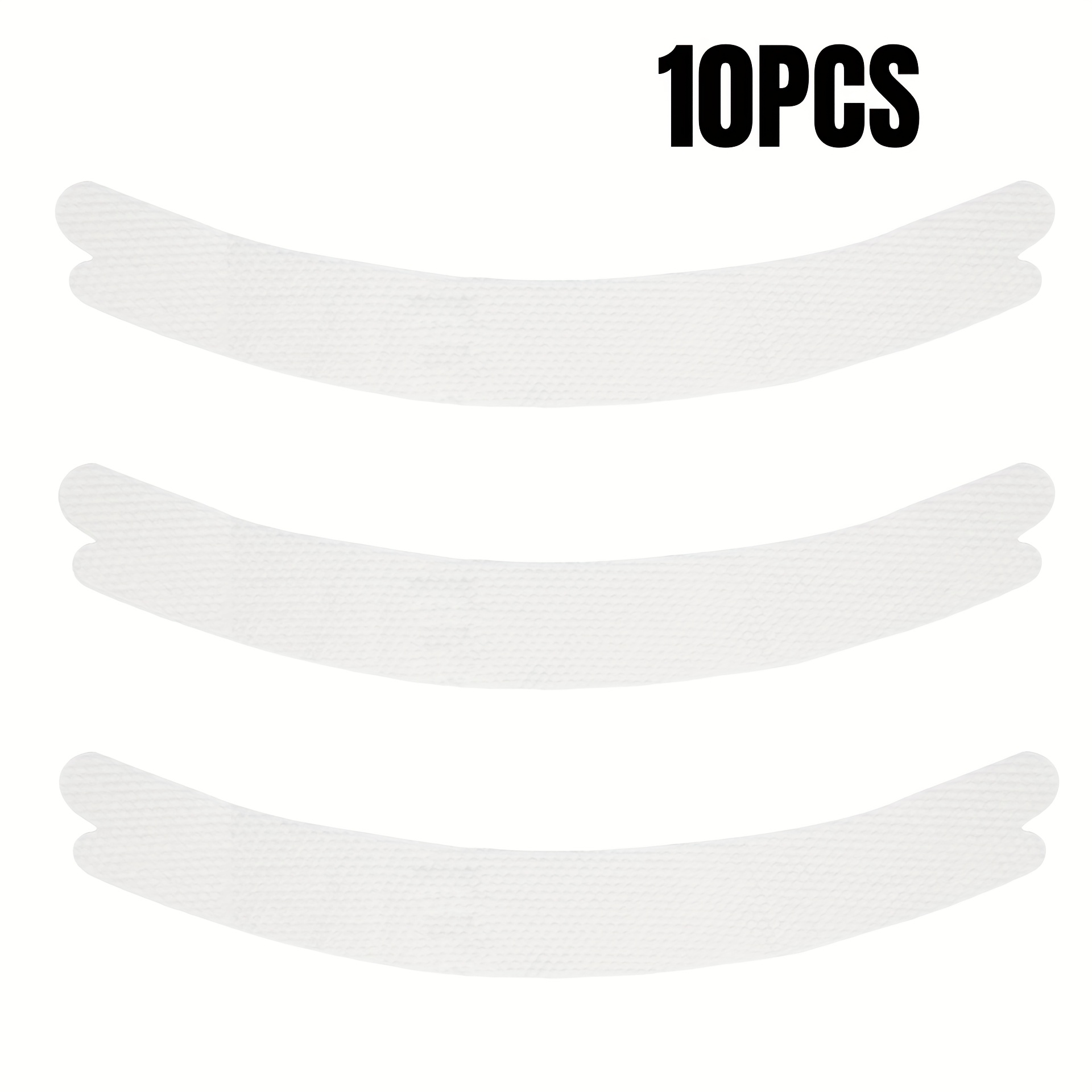 10pcs Reusable Waist Sweat Pads - , For Yoga, Gym & Hot Weather