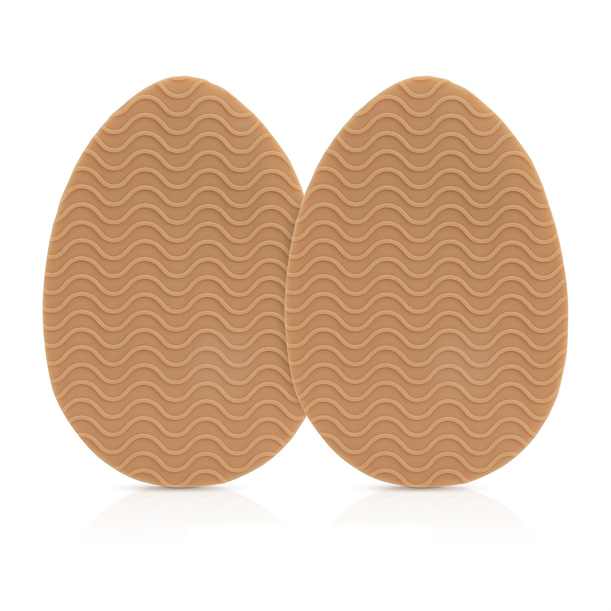 2pcs Trimmable Shoe Sole Anti-slip Pads, Self-adhesive Rubber Anti-slip Shoe Stickers, High Heel Shoe Sole Protectors -