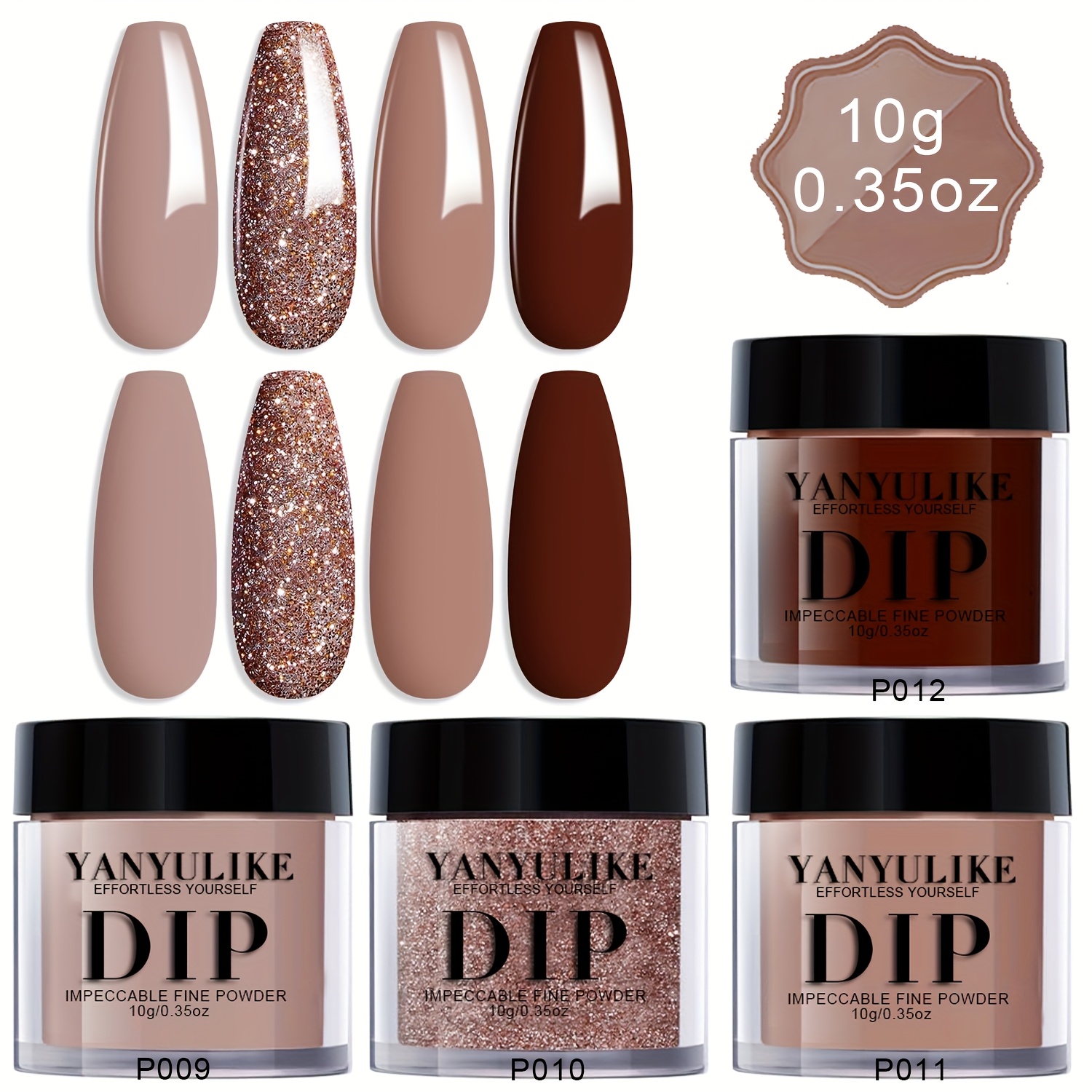 Dip Powder Nail Kit, Pink Nail Dip Powder Kit For Beginners, Dipping Powder Set