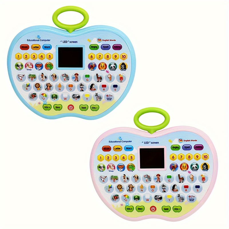 Apple-shaped Children's Learning Machine, Children's Early Education  Machine, Puzzle Learning Machine, Intelligent Tablet Learning Machine