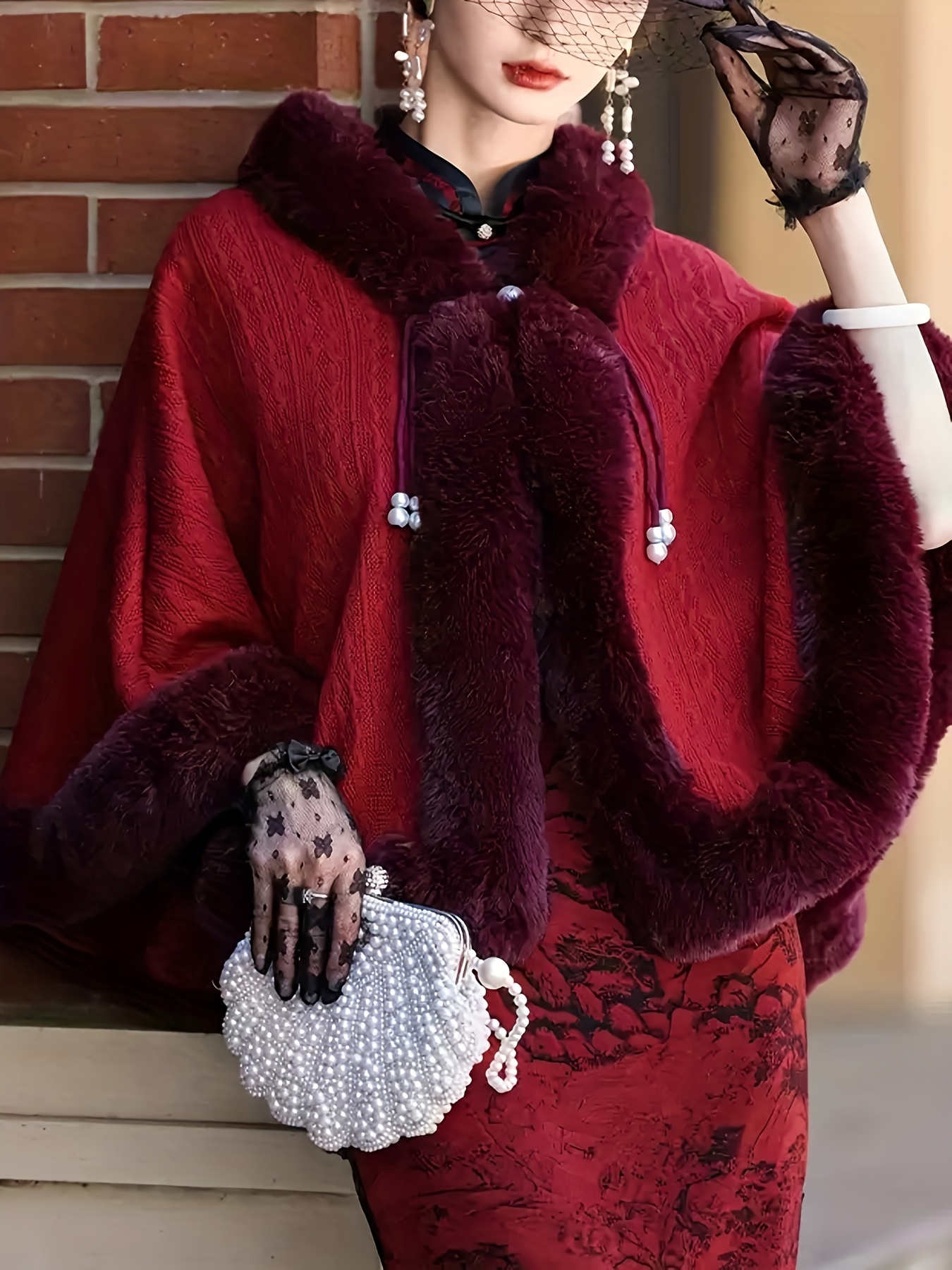 Cape Coat Plus Size Dressy Winter Coats Cape Coat Women's