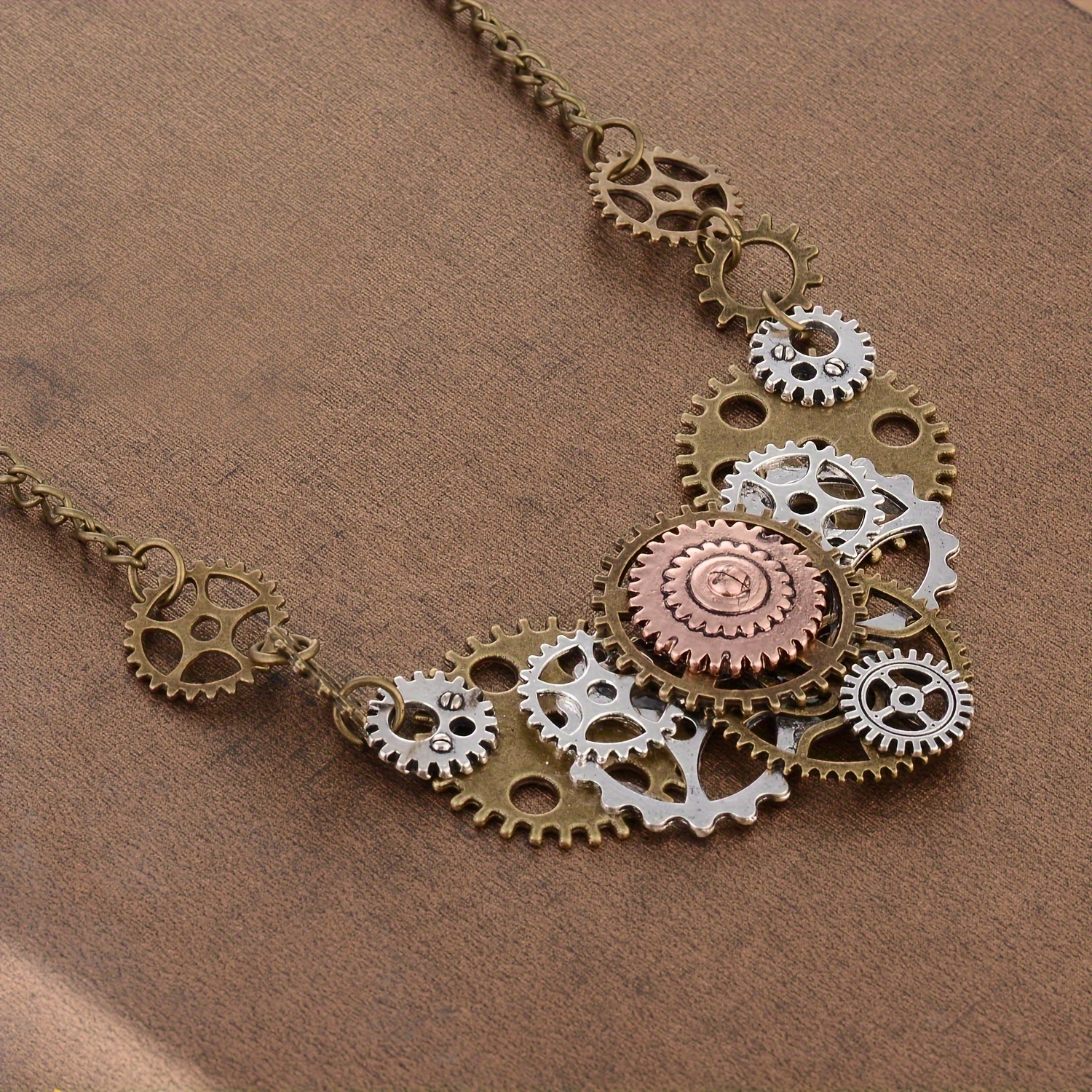 

Handcrafted Steampunk - Unique & Design, Casual Attire Or - Ideal Gift For Her, Women, Girlfriend, Wife, Mother, Sister, Friend