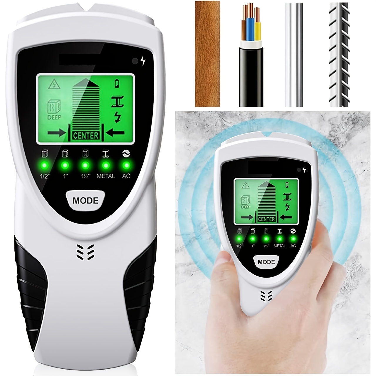 

Shawty , Electronic Lcd Display And , Alarm Finders For Wood Metal And Ac Detection