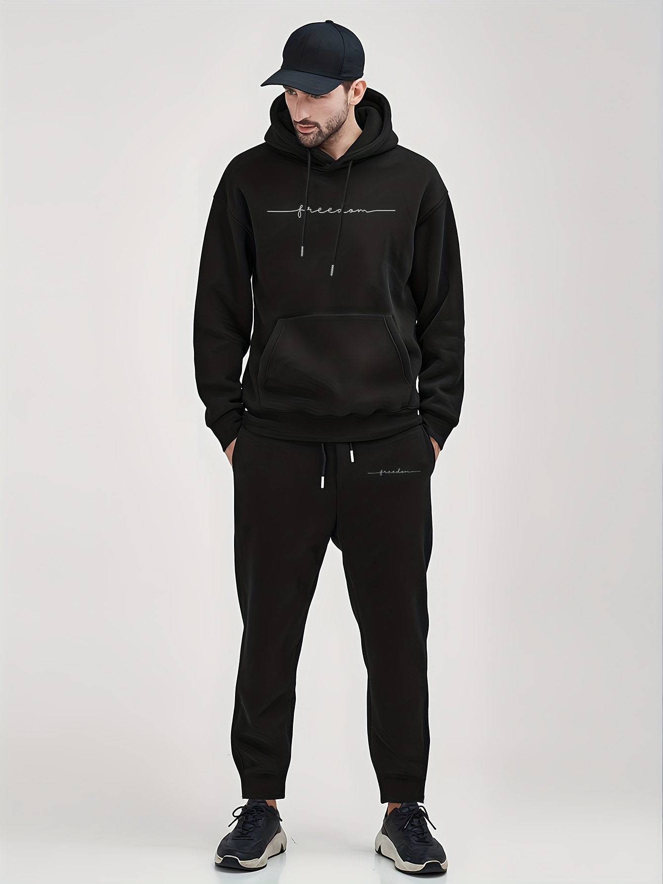 teiliges herren trainingsanzug set lässiger freizeitanzug Temu