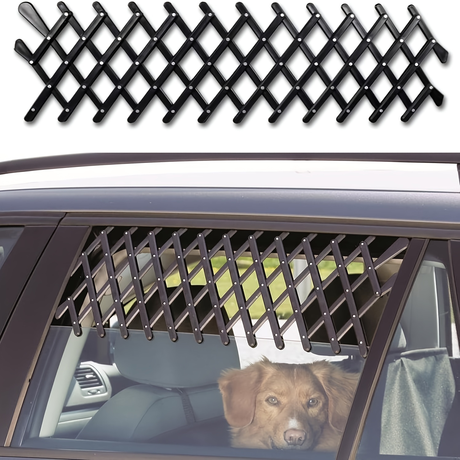 Dog window clearance barrier