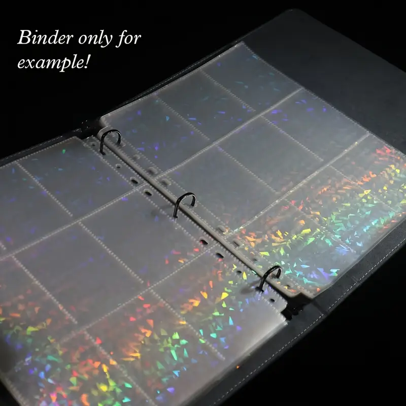 30 page binder 270 pocket clear holographic card - Temu 30 page binder 270 pocket clear holographic card - Temu
