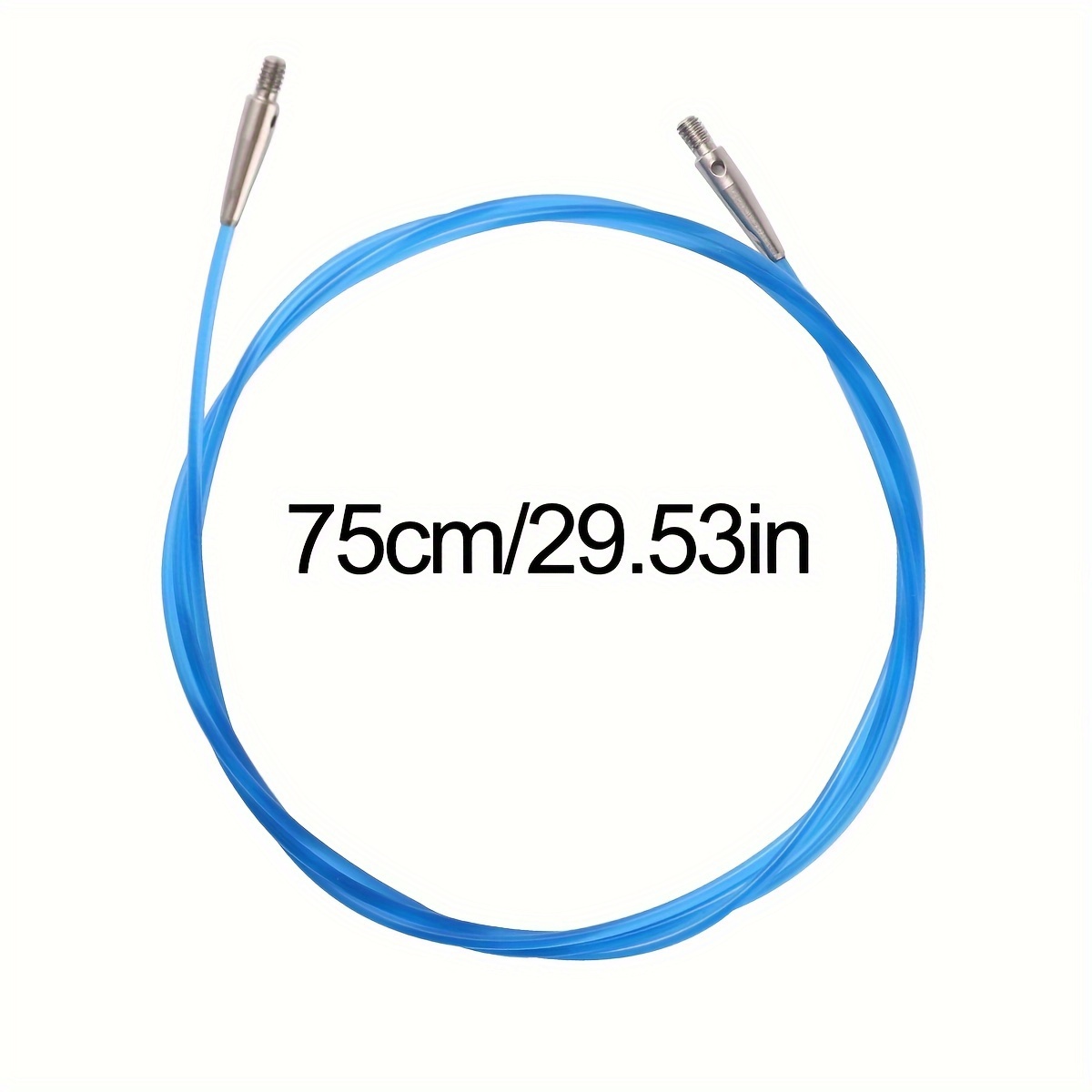 TEMU Detachable Circular Needles, Interchangeable Knitting Needles, Interchangeable Cable Knitting Needles, Ergonomically Designed Loop Bar Needles,
