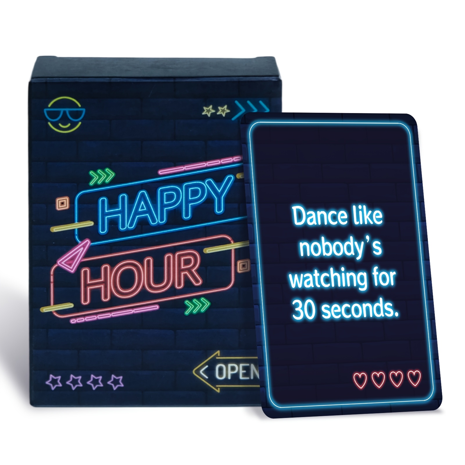 Image of 50pcs Of Party Card Game, Interactive Cards For Gatherings , A Fun And Entertaining Game With Humorous Instructions, Perfect For Parties And Social Events