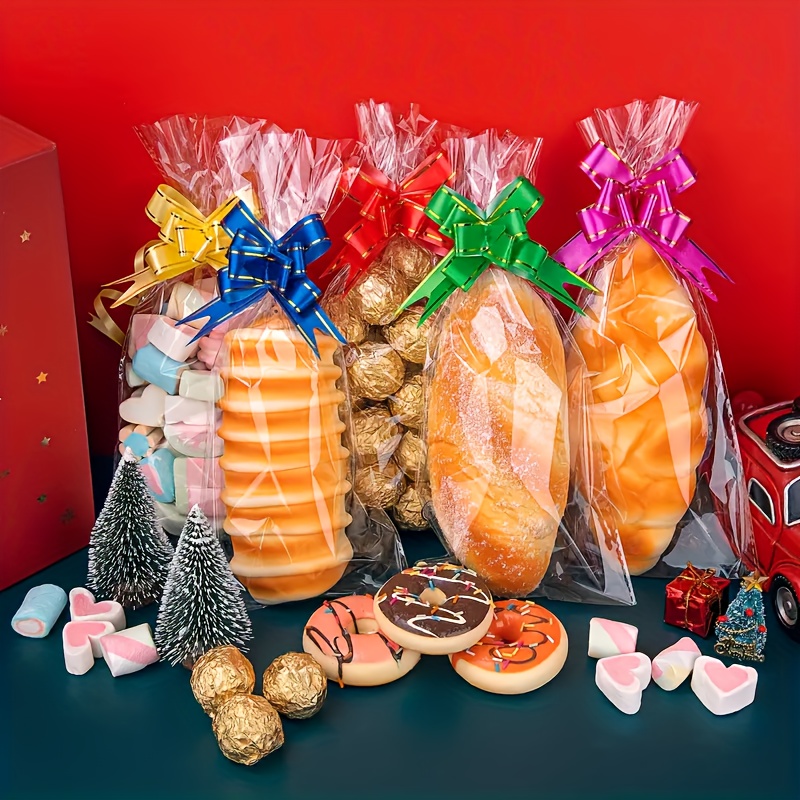 Cadeau Sachet Plastique Pour Bonbon Sac à Collation En Cellophane