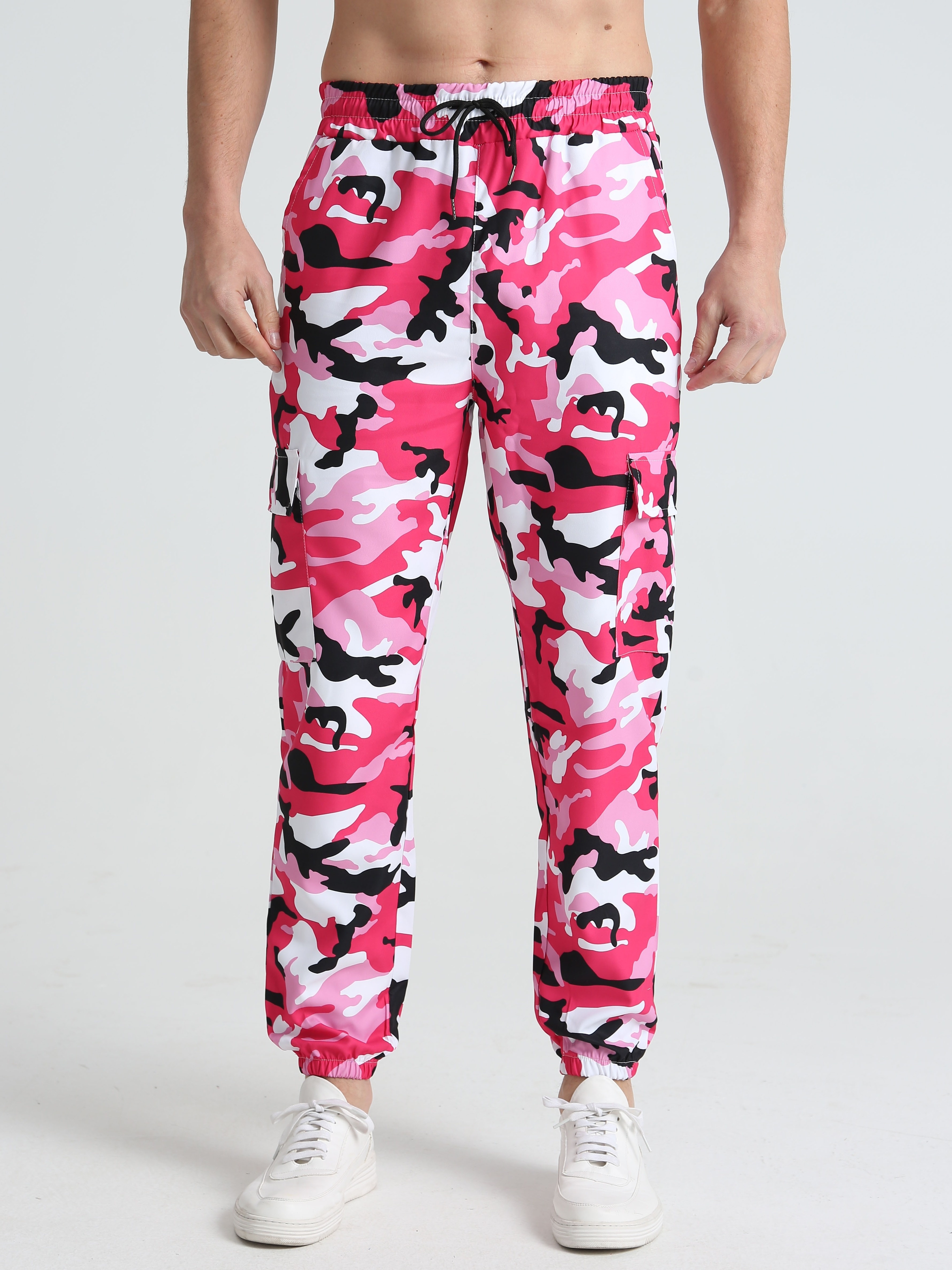 pantalones cargo camuflaje múltiples bolsillos hombre Temu