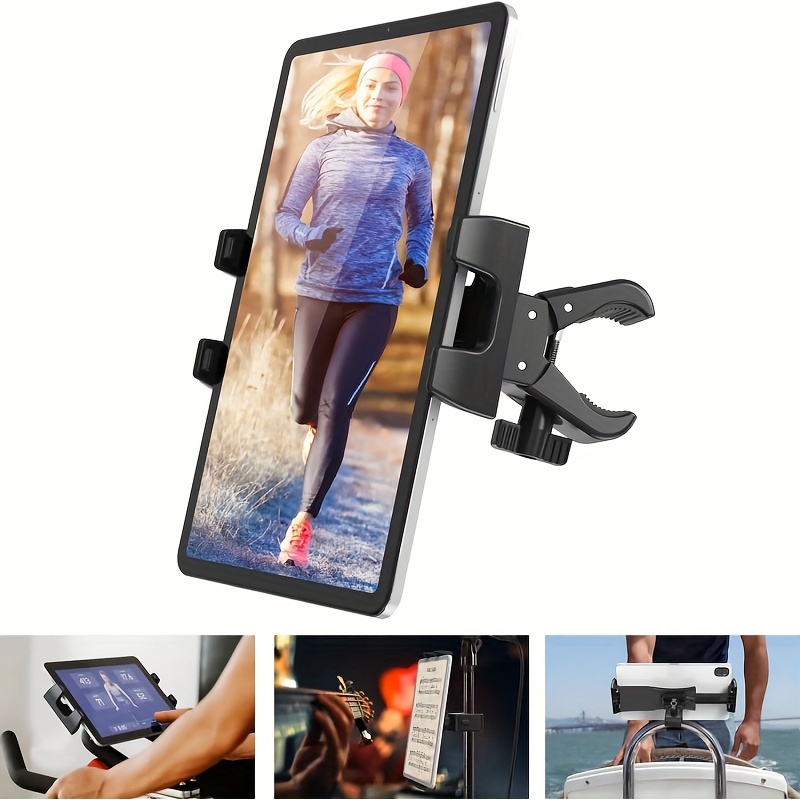 

Bikes Tablet Holder 4-12 Inch Gym Treadmill Flexible Mount Bicycle Bracket Handlebar Stand Support For Ipad Pad Tablet Cell Phone Selfie Sticks Music Stand
