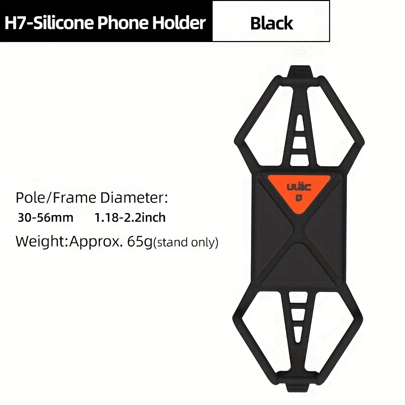 Ulac 360° Rotatable Mobile Phone Bicycle Motorcycle Holder Bike Phone Bracket Support Pull Type For All Phone Stand