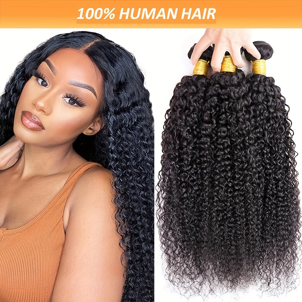 brazilian hair curly wave hair bundles Temu United Kingdom