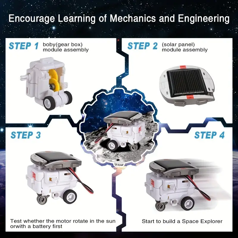 6 in 1 stem kit toys gifts educational building science experiment set halloween christmas and thanksgiving day gift details 6
