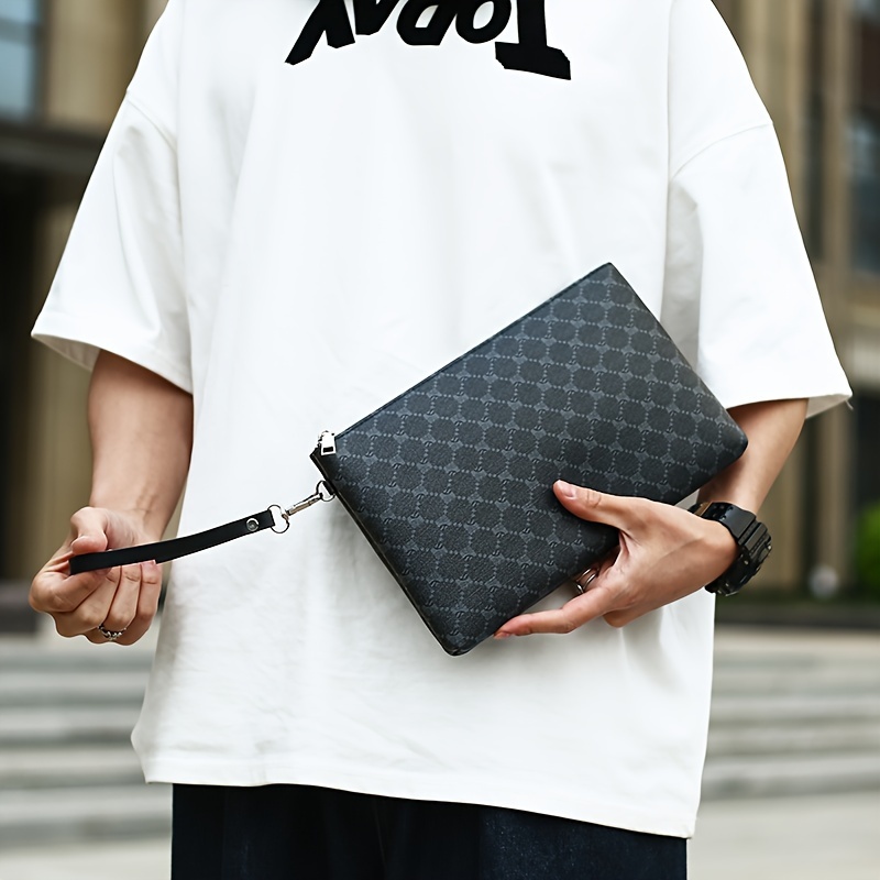 borsa a motivo a quadri borsa moda borsa polso Temu Italy