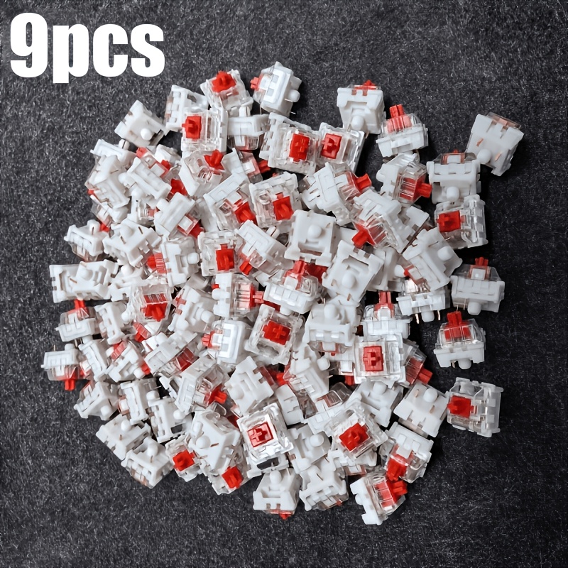 TEMU Mechanical Keyboard Switch Replacement Kit, Suitable For Replacing Damaged Parts Of Detachable Mechanical Keyboard Switches, A Keycap Tool That