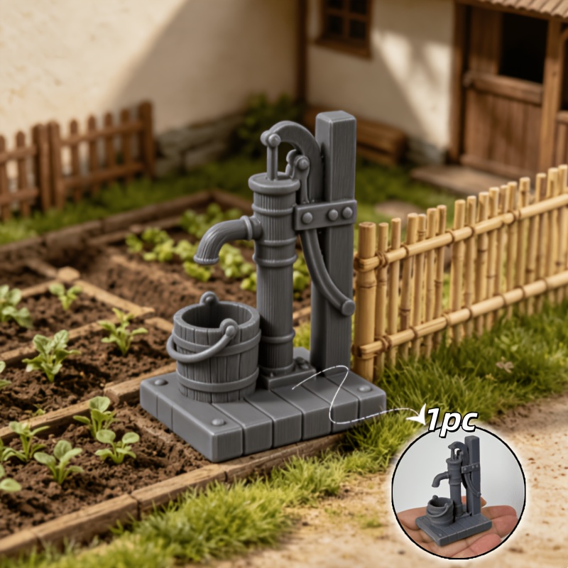TEMU 1pc, Model Ornament, Suitable For Dollhouse Decoration, Miniature Scene Decoration And Layout Additions
