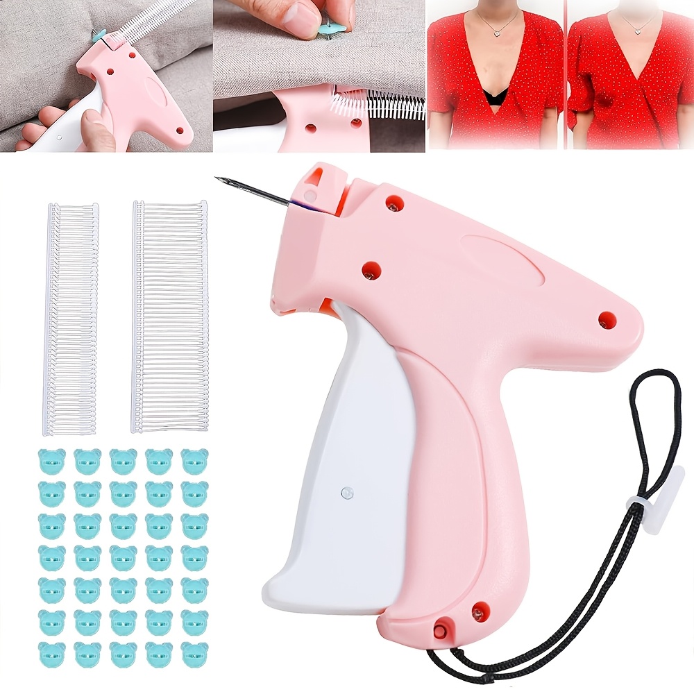 

For Clothes, With Bear Buckles And 1100 Plastic Needles, Quick Stitching Clothes Fixer, Sewing Tool For Clothes