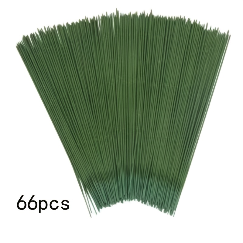 TEMU 66pcs Of Green Poles, Suitable For Home Decoration, Parties, Wedding Decorations, Thanksgiving, Halloween, Christmas, Festive Embellishments,