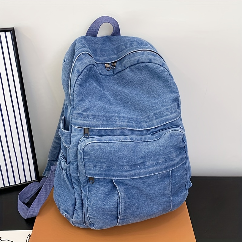 TEMU Cloth Casual Backpack For Men Women, Bag Schoolbag