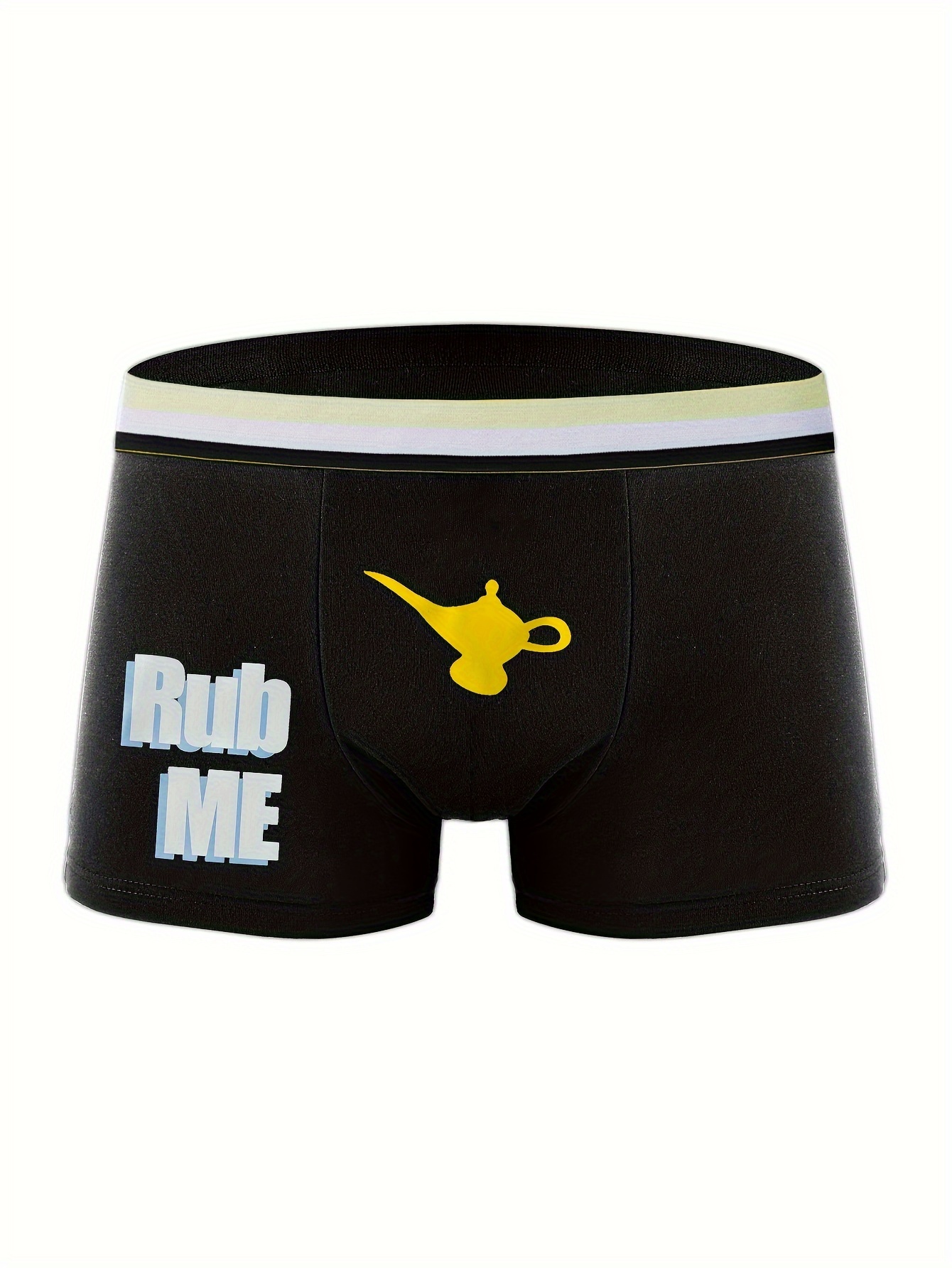 Mens Novelty Boxer Shorts - Rub Me!