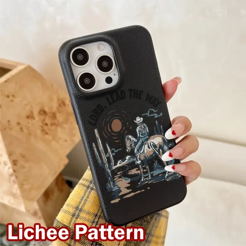 a western cowboy themed phone case compatible iphone models - Temu a western cowboy themed phone case compatible iphone models - Temu