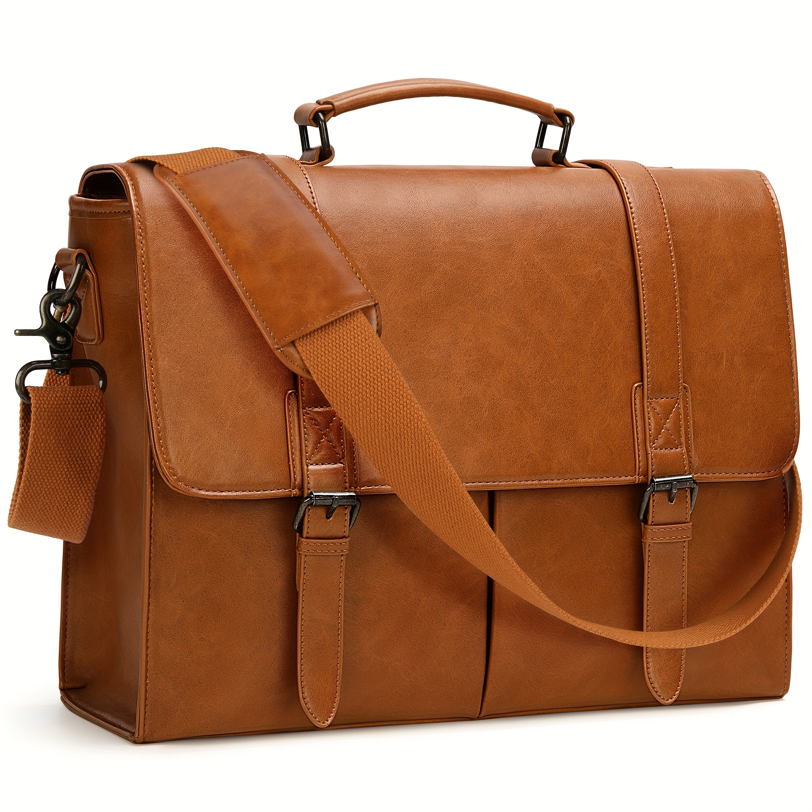 Messenger Bag Laptoptasche 15 Zoll Leder Herren Herren Messenger