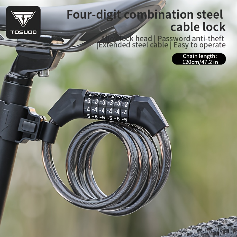 Security Bike Lock For Bikes Kryptonite Kryptolok 685 Folding Bike