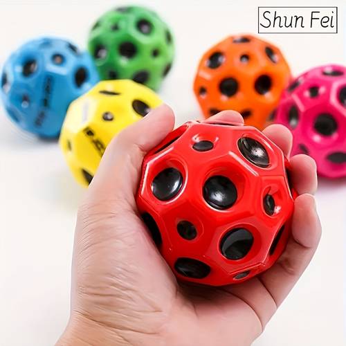 1pc high bounce ball sensory fidget toy for stress relief outdoor for holiday gift for christmas halloween thanksgiving