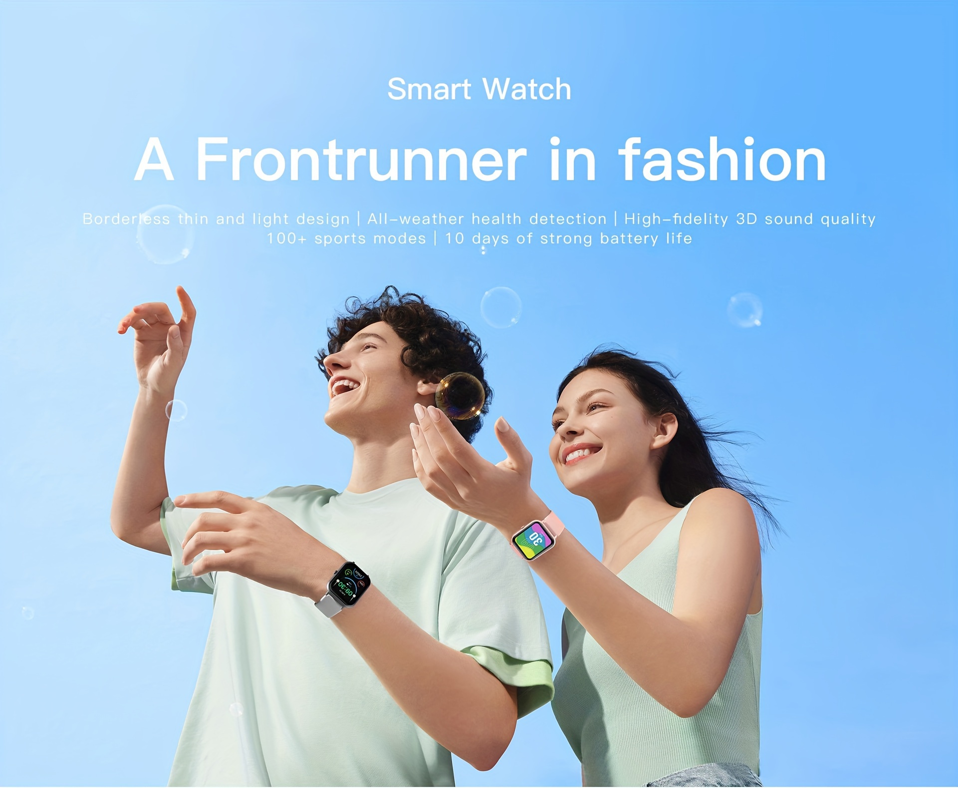LIGE Smart Watch (receive/make Calls), 4.65 cm TFT Screen, Support Wireless Calls, Waterproof/multiple Sports Modes/DIY Dial Design/weather Forecast/support Android And IPhone Mobile Phones/unisex Fitness Watch/smart Voice Assistant