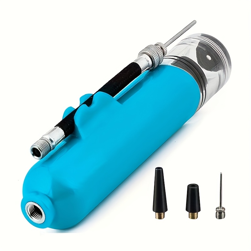 TEMU 4pcs Multifunctional Portable Pump For Bicycles, Basketballs, And Footballs, Handheld Inflation Device, Without Battery