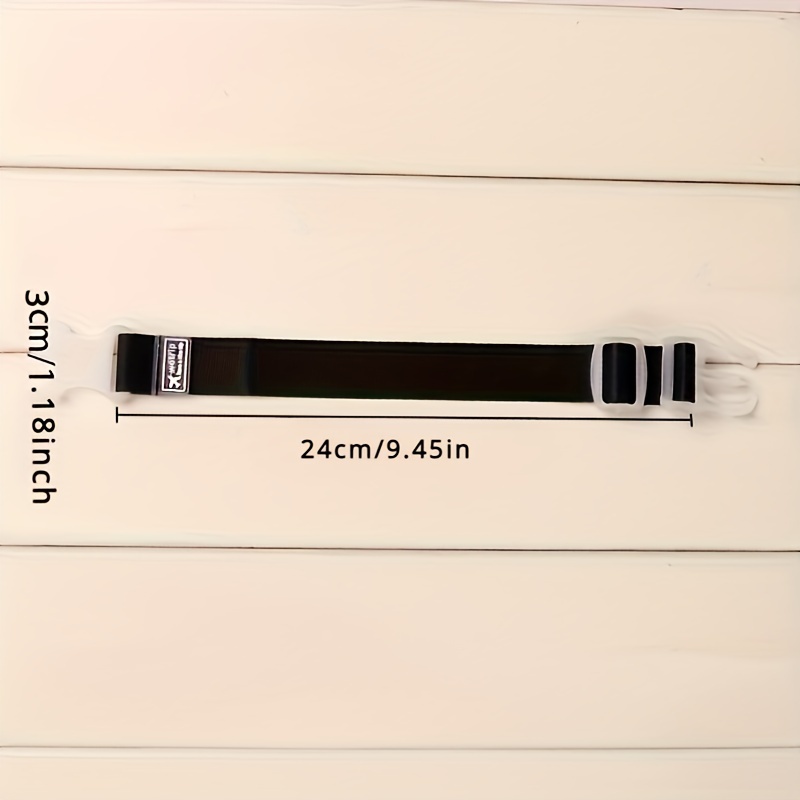 1/3/5pcs Colorful Luggage Belt, Travel Portable Adjustable Luggage Seat Belt With Release Buckle, Luggage Travel Accessories, Easy To Carry, Car Travel Outdoor Practical Straps