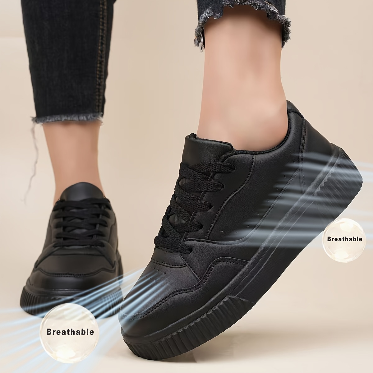 imagem do item tênis plataforma feminino, disponível em  ,   e  . leve,   e aumenta   com    . perfeito para casais e estudantes,   sapatos casuais versáteis são ideais para escola, festas, streetwear, viagens,  , lazer e local de trabalho. confortáveis e elegantes
